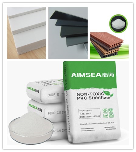 深圳志海的AIM-FOAM发泡功能助剂应用在PVC木塑发泡墙，能够使硬质PVC发泡材料配方得到简化，成本降低，性能品质提高，泡孔致密均匀，制品表面光洁