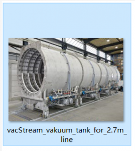 vacStream vakuum tank for 2.7m line